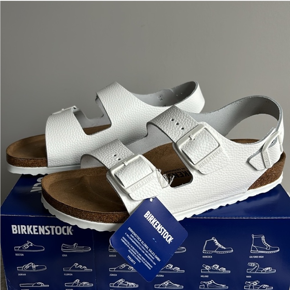 Birkenstock Milano Leather Sandals
